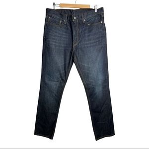 Men’s Levi’s 511 Dark Wash Straight Leg Jean 36x32